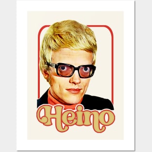 Heino // Retro Style Volksmusik Artwork Posters and Art